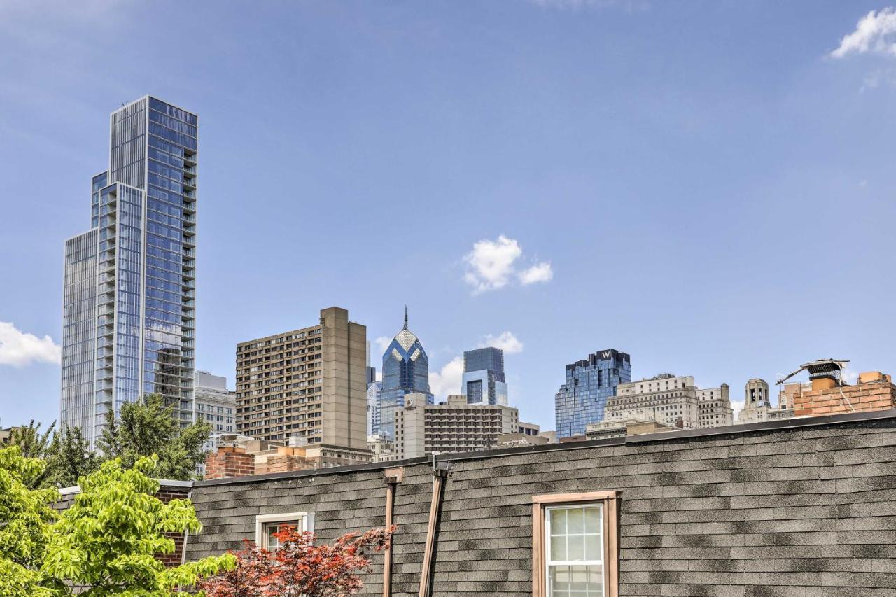 Philly Townhome With Private Patio And City Views فيلادلفيا المظهر الخارجي الصورة